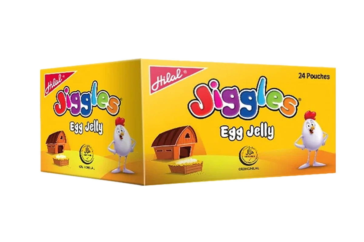 Hilal Jiggles Egg Jelly 24 Pcs (Box)