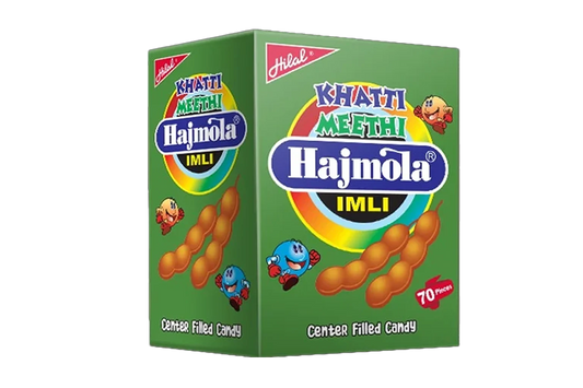 Hilal Hajmola Imli Candy (Box) 70Pcs