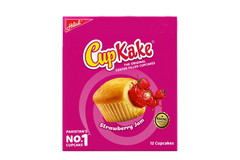 Hilal Cup Cake Strawberry 12S Box