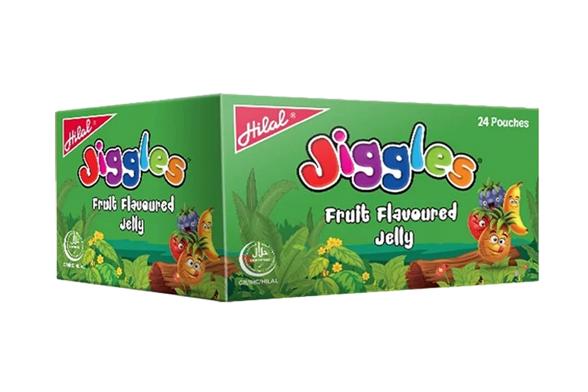 Hilal Jiggles Fruit Jelly Box 24 Pcs