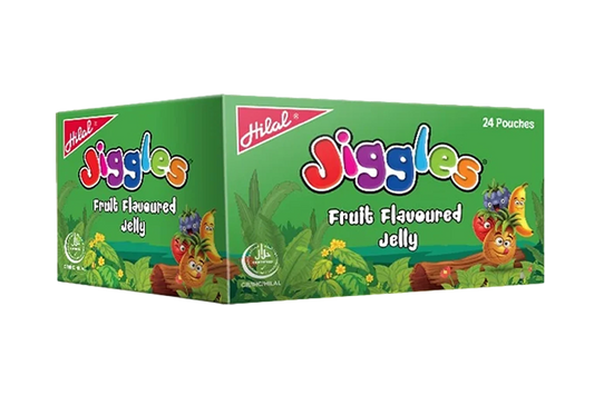 Hilal Jiggles Fruit Jelly Box 24 Pcs