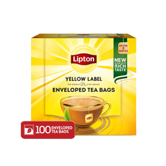 Lipton Yellow Label Black Tea Bags 100 Sachets