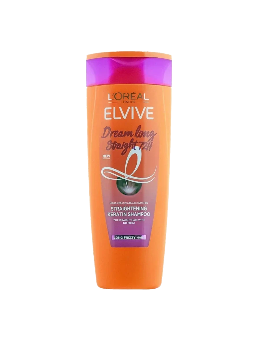 Loreal Paris Elvive Dream Long Straight 72Hrs Straightening Keratin Shampoo 175ml