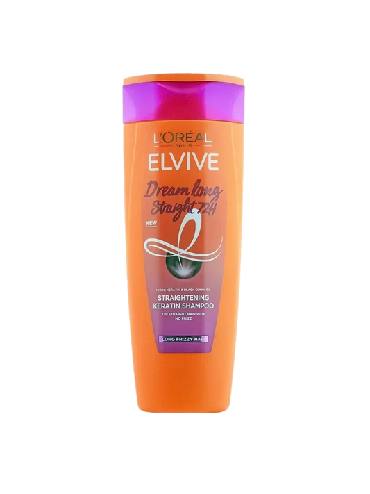 Loreal Paris Elvive Dream Long Straight 72Hrs Straightening Keratin Shampoo 175ml