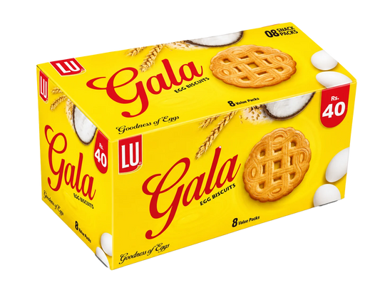 Lu Gala Egg Biscuits Snack Pack