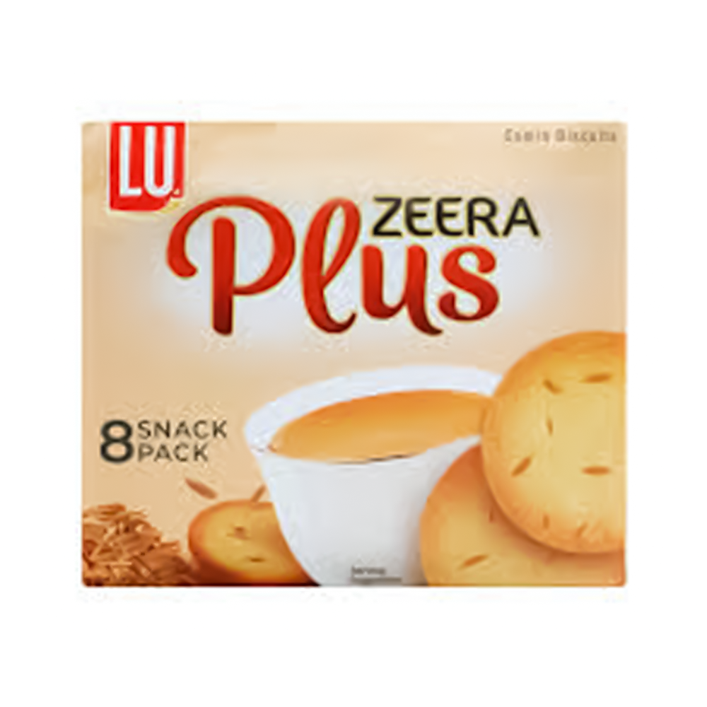 Lu Zeera Plus Biscuits Snack Pack Box