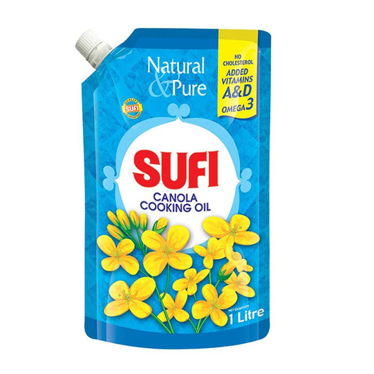 SUFI CANOLA COOKING OIL 1LTR