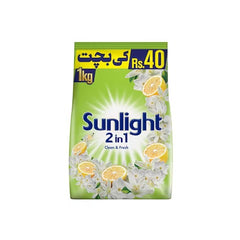 SUNLIGHT SURF GREEN CLEAN & FRESH 1KG