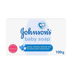 Johnsons Baby Soap gently cleanses 100Gm
