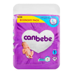 Canbebe New Born Diaper Size 1 48 Pcs (2-5 Kg)