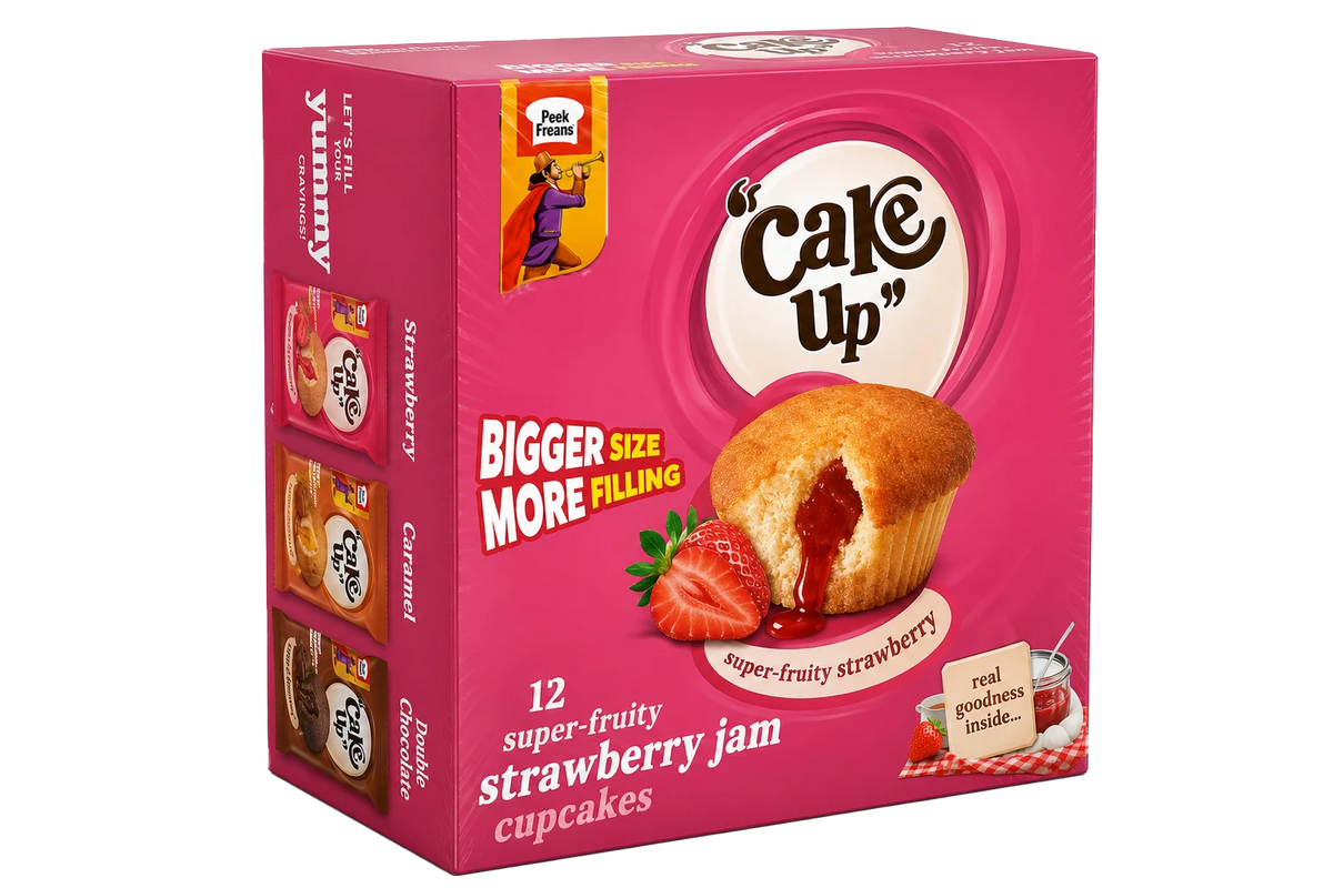 Peek Freans Cake Up Strawberry Box