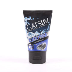 Gatsby Black Power Cooling Face Wash 100g