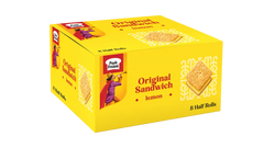 Peek Freans Lemon Sandwich Biscuit Half Roll 8Pcs