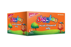 Hilal Jiggles Peach Jelly 310gm 24pcs