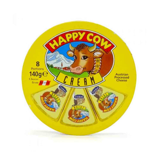 Happy Cow Cream Cheese  8 Portions 140g