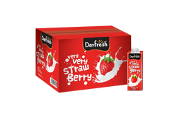 Dayfresh Strawberry Flavored Milk 225ml - 12pcs Case