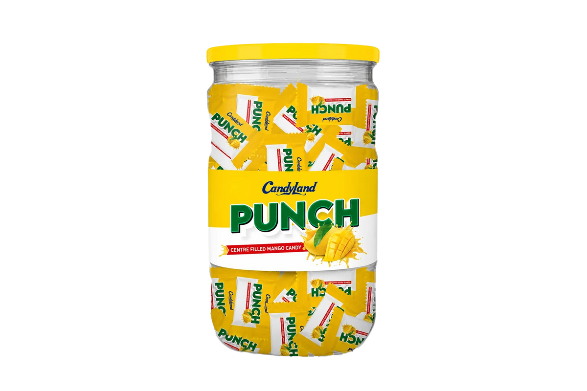 Candyland Punch Candy Jar (50 Pcs)