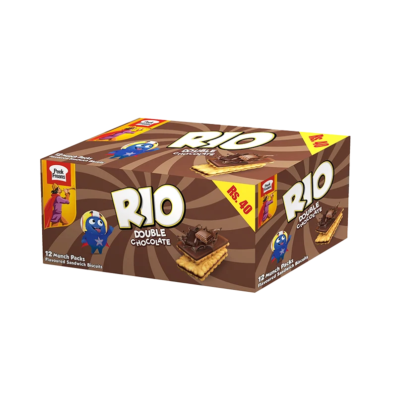 Peek Freans Rio Double Chocolate Munch Pack Box