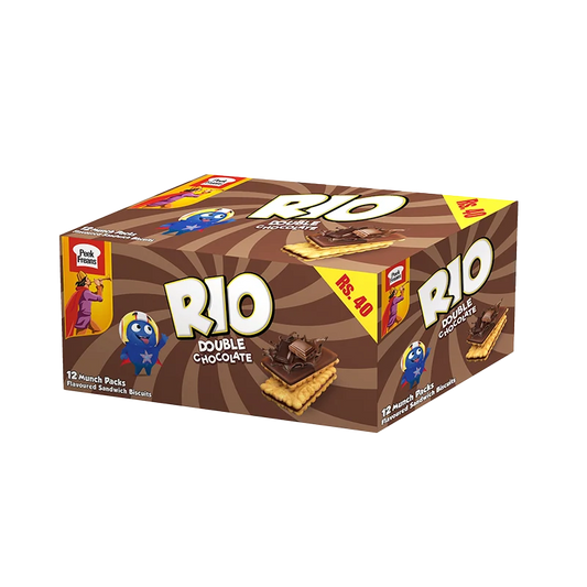 Peek Freans Rio Double Chocolate Munch Pack Box