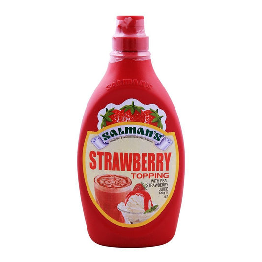 Salmans Strawberry Topping  623gm