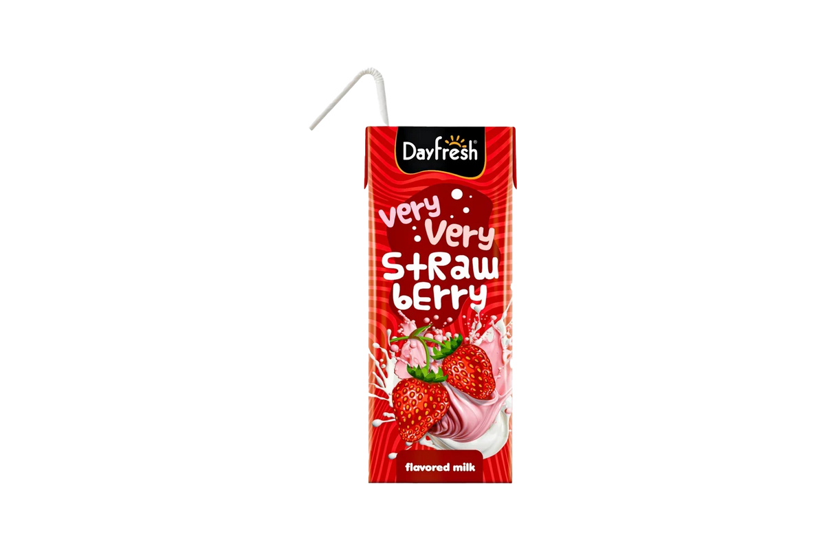Dayfresh Strawberry Flavored Milk - 180ml