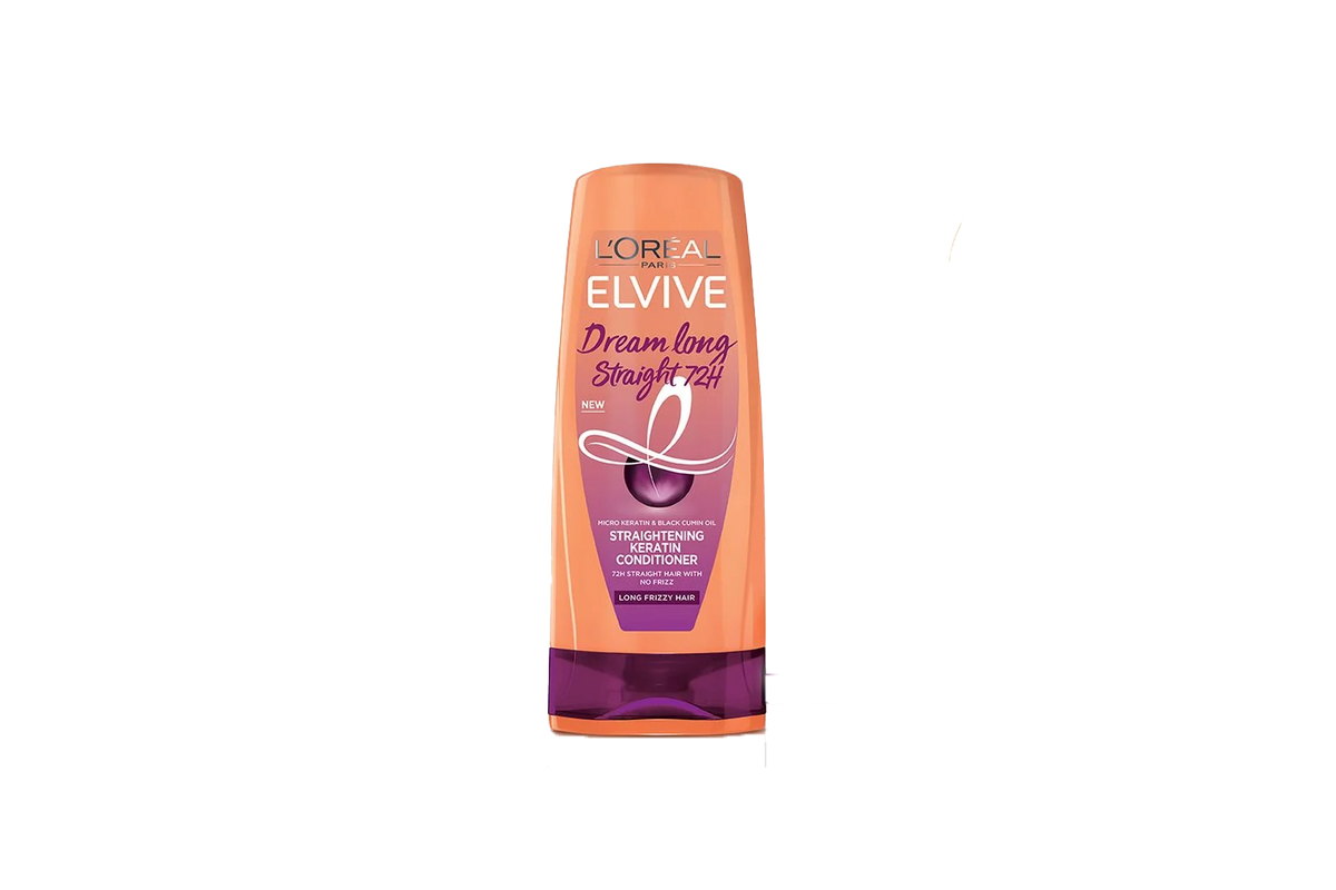 Loreal Keratin Straight 72H Conditioner 175ml