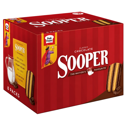 Peek Freans Sooper Chocolate Half Roll Pack (8 Pcs)