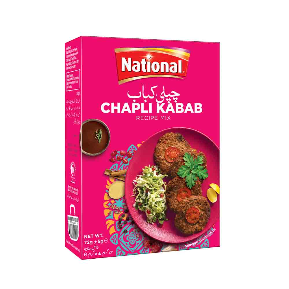National Chapli Kabab 72g