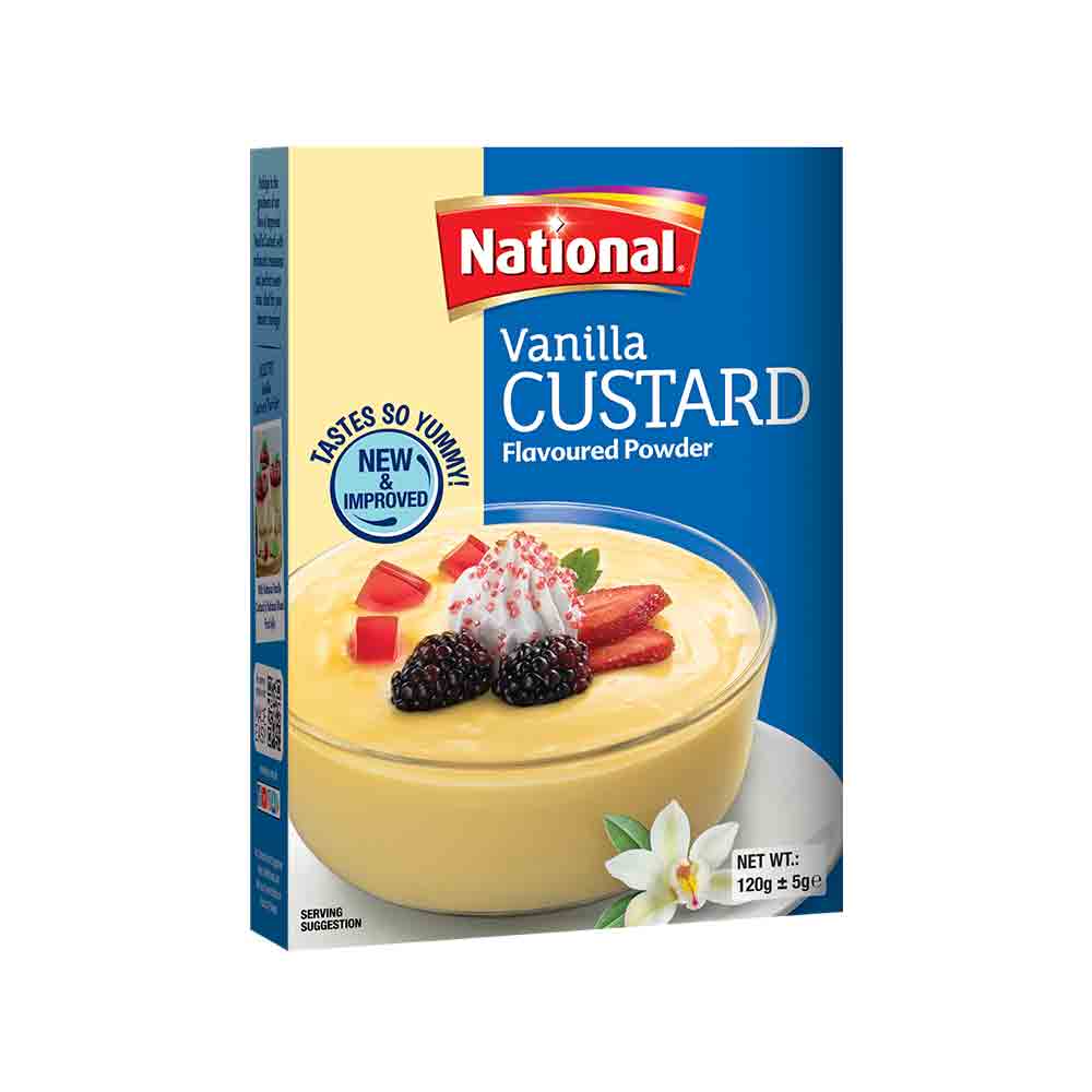 National Custard Vanilla 120g