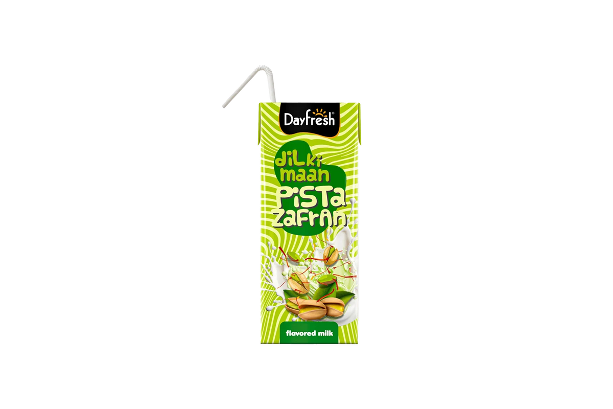 Dayfresh Pista Zafran Flavored Milk - 180ml