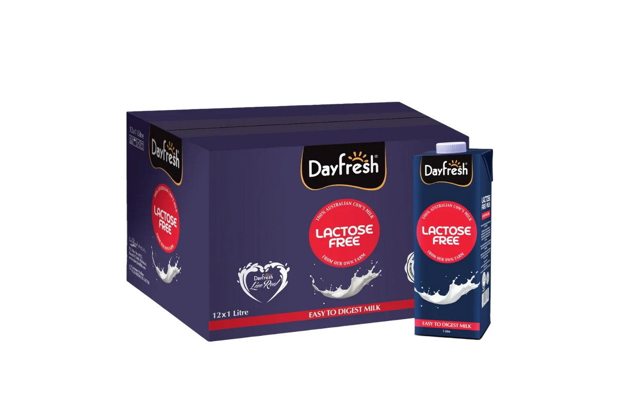 Dayfresh Lactose Free Milk 1000 ml - 12pcs Case
