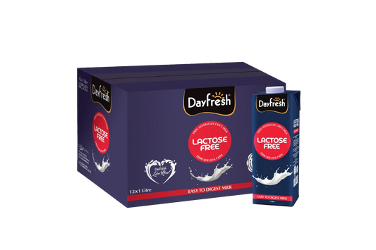 Dayfresh Lactose Free Milk 1000 ml - 12pcs Case