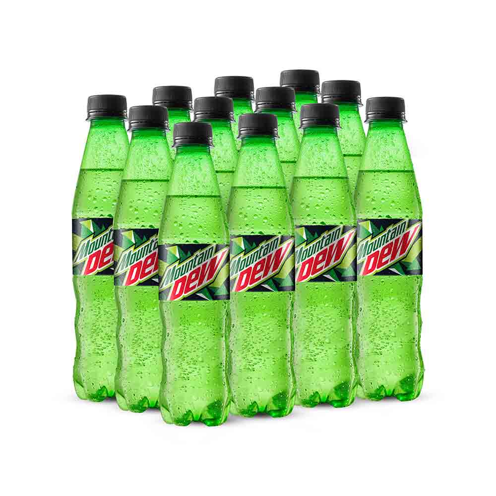 Mountain Dew Soft Drink Pet Bottle 300ml 12 Pcs Carton