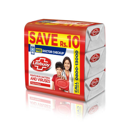 Lifebuoy Total Soap 98gm Pack of 3