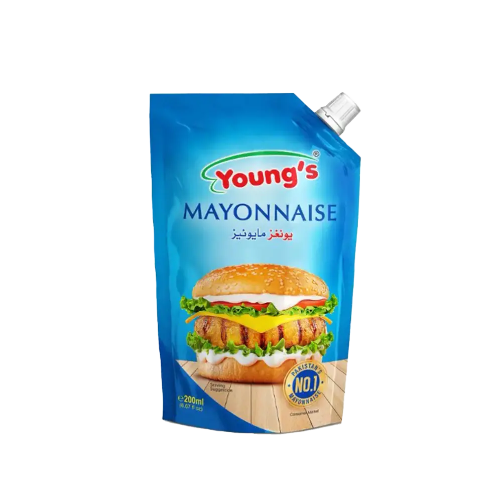 Youngs French Mayonnaise Pouch 200ml