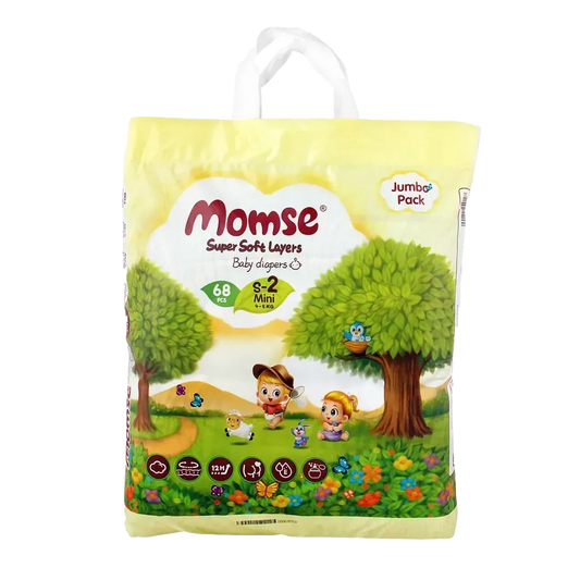 Momse Baby Diapers Small 68pcs