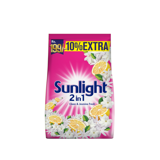 Sun Light Lemon & Thousand Flower Washing Powder Pouch 500gm