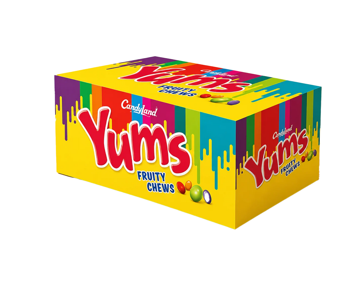 Candyland Yums Fruity Chews 24pcs Packs