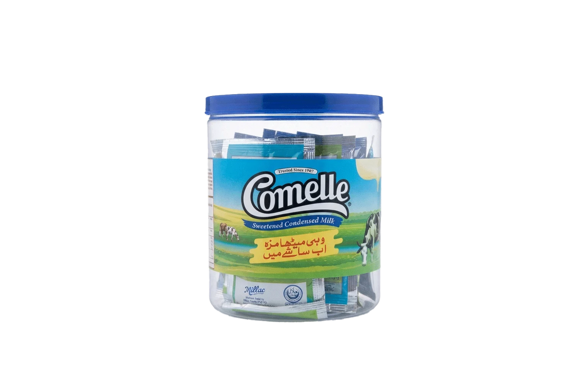 Comelle Condensed Milk 15g Jar 20s