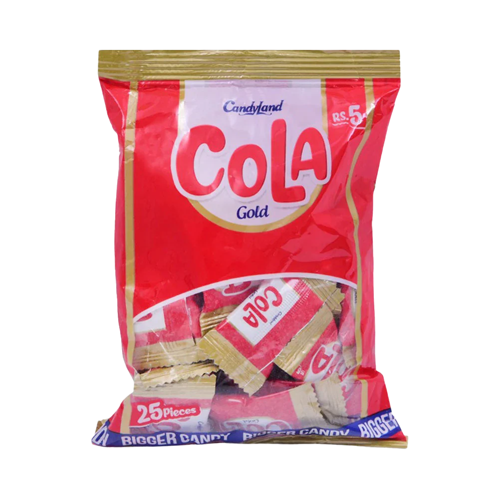 Candyland Cola Gold Candy 25pcs Pouch