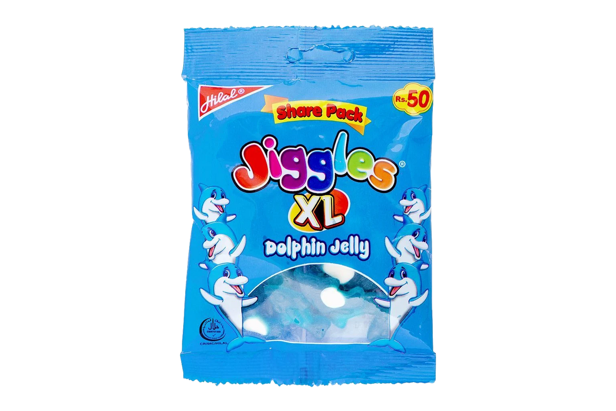 Hilal Jiggles Dolphin XL Jelly Rs 50