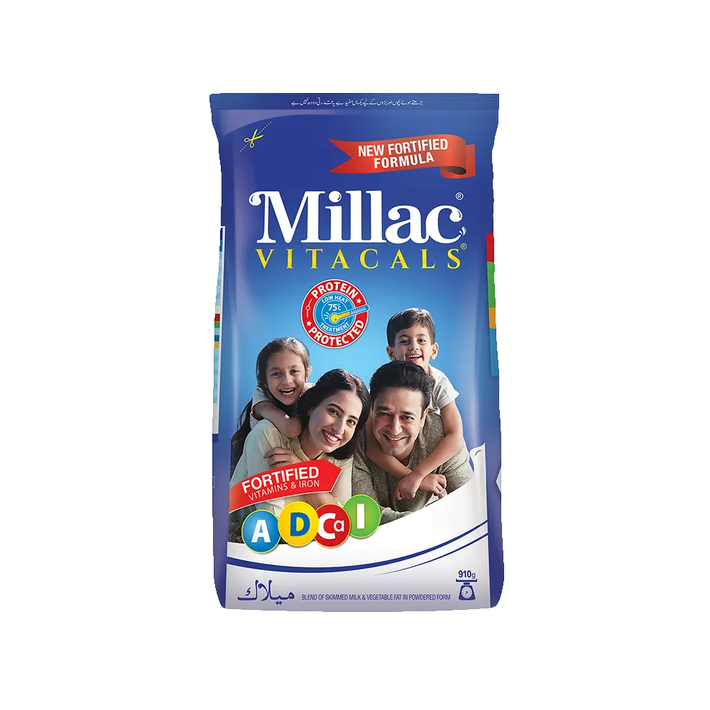 Millac Powder Milk Pouch 910 gm