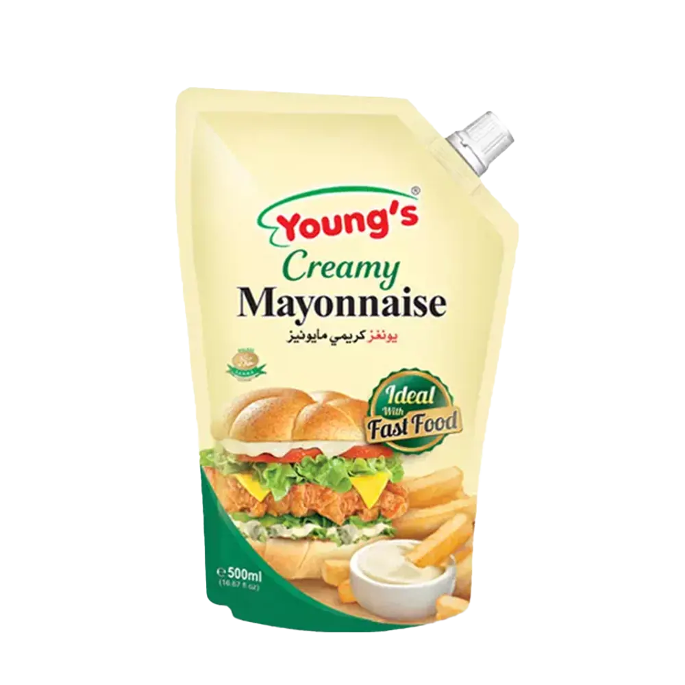 Youngs Creamy Mayonnaise Pouch 500ml