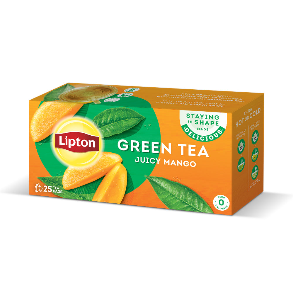 Lipton Green Tea Mango 25 Tea Bags