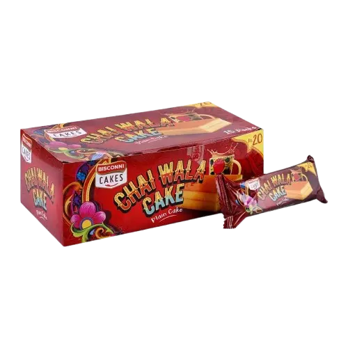 Bisconni Chai Wala Plain Cake 15pcs Pack
