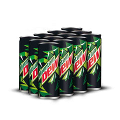 Mountain Dew Soft Drink Can 250ml 12-Pcs Case