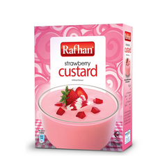 Rafhan Strawberry Custard 120gm