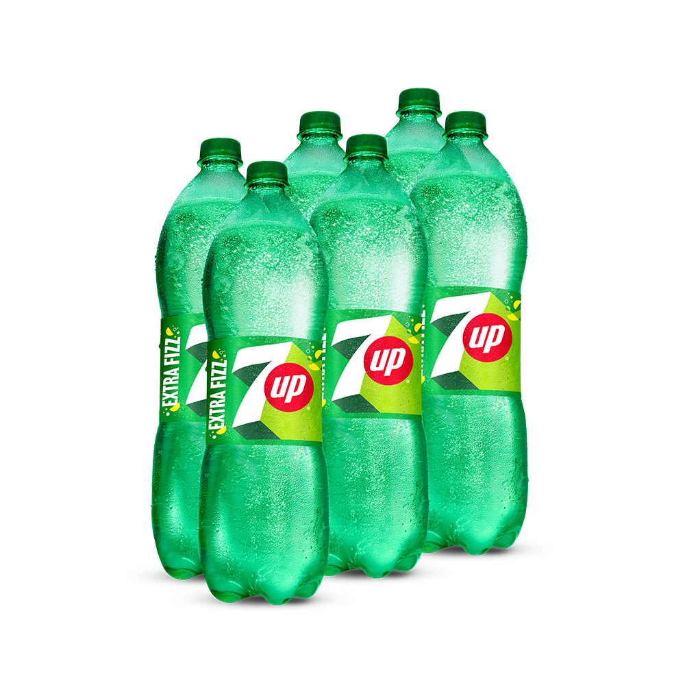 7up Soft Drink Bottles 2.25 Litre 4-Pcs Case