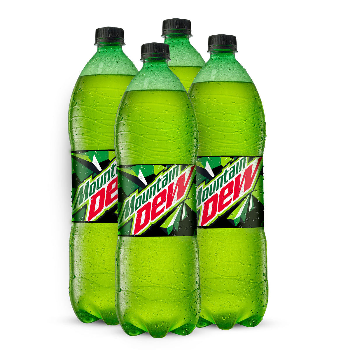 Mountain Dew Soft Drink  Bottles 2.25 Litre 4-Pcs Case