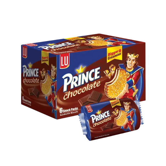 Lu Prince Chocolate Biscuit Half Roll Box 6 Pcs